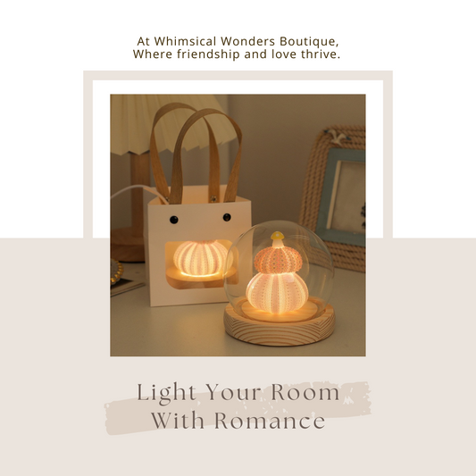 Romantic Handmade Sea Urchin Light - Embrace Whimsy and Romance