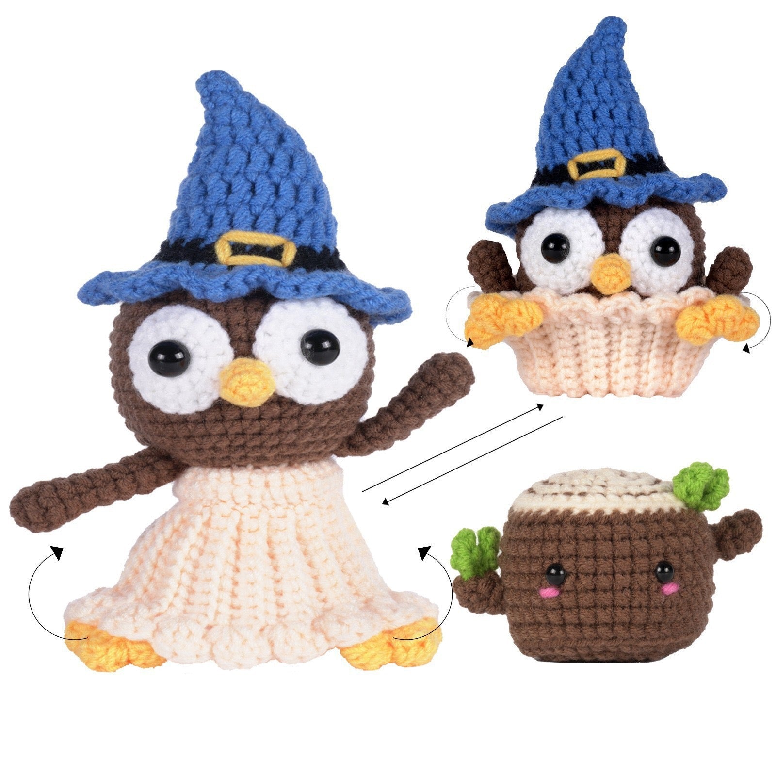 Beginner Learn to Crochet Kit Penguin by the Woobles Easy Crochet Starter Kit  Crochet Plushie Kit Amigurumi Kit DIY Craft Kit Gift -  Ireland