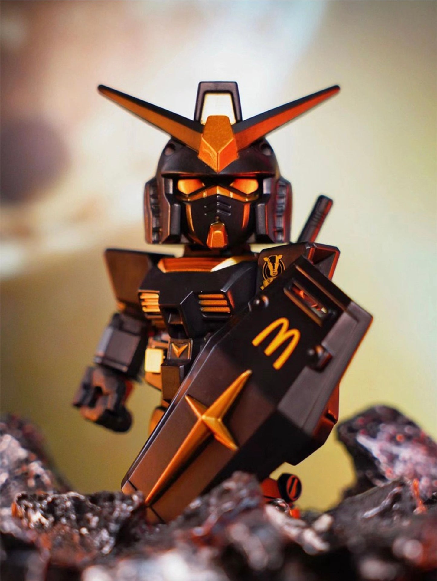 2023 McDonald's BANDAI Genuine RX-78-2 QMSV Gundam Ver. Angus Model With Stand